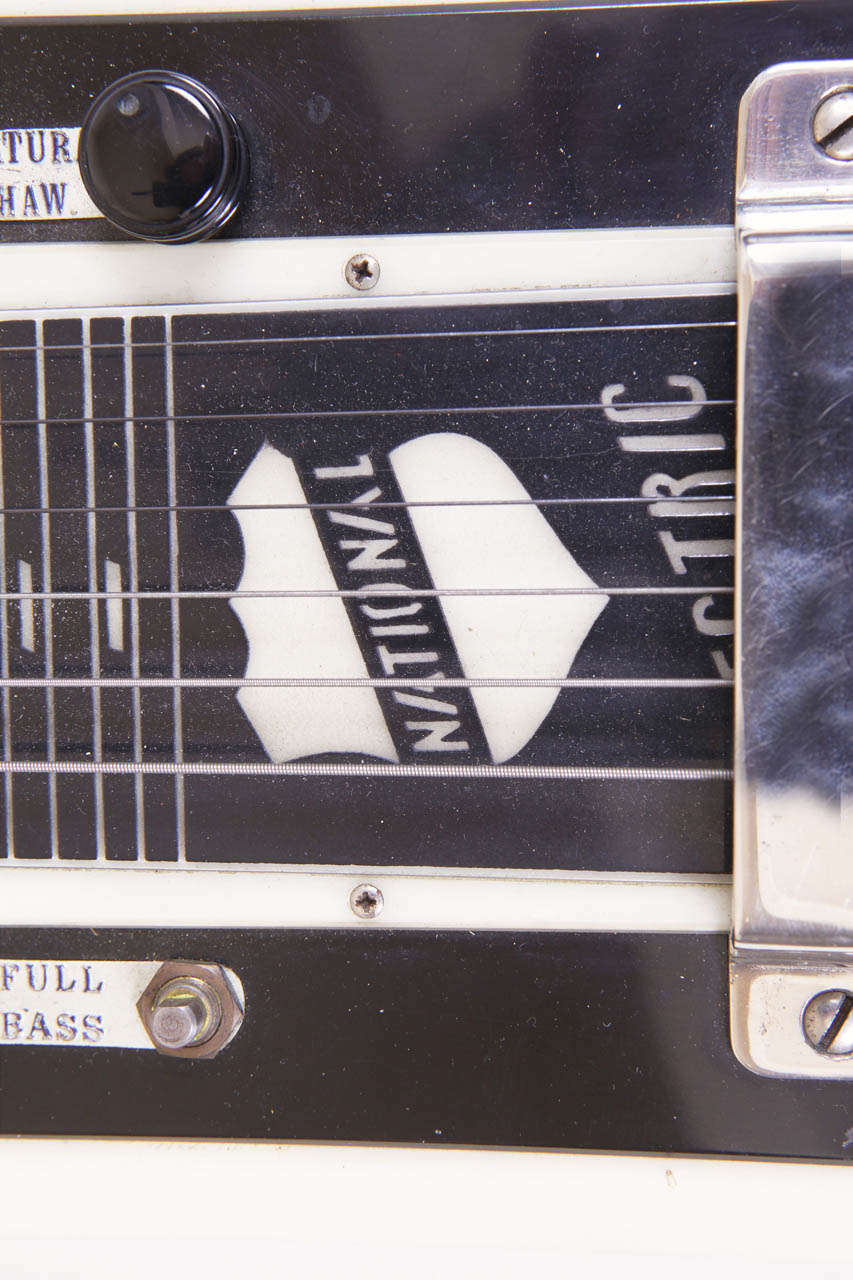 Art Deco Machine Age Electar Epiphone Lap Steel Guitar, Patented Design