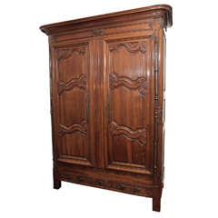 19th Century Provincial French  Armoire