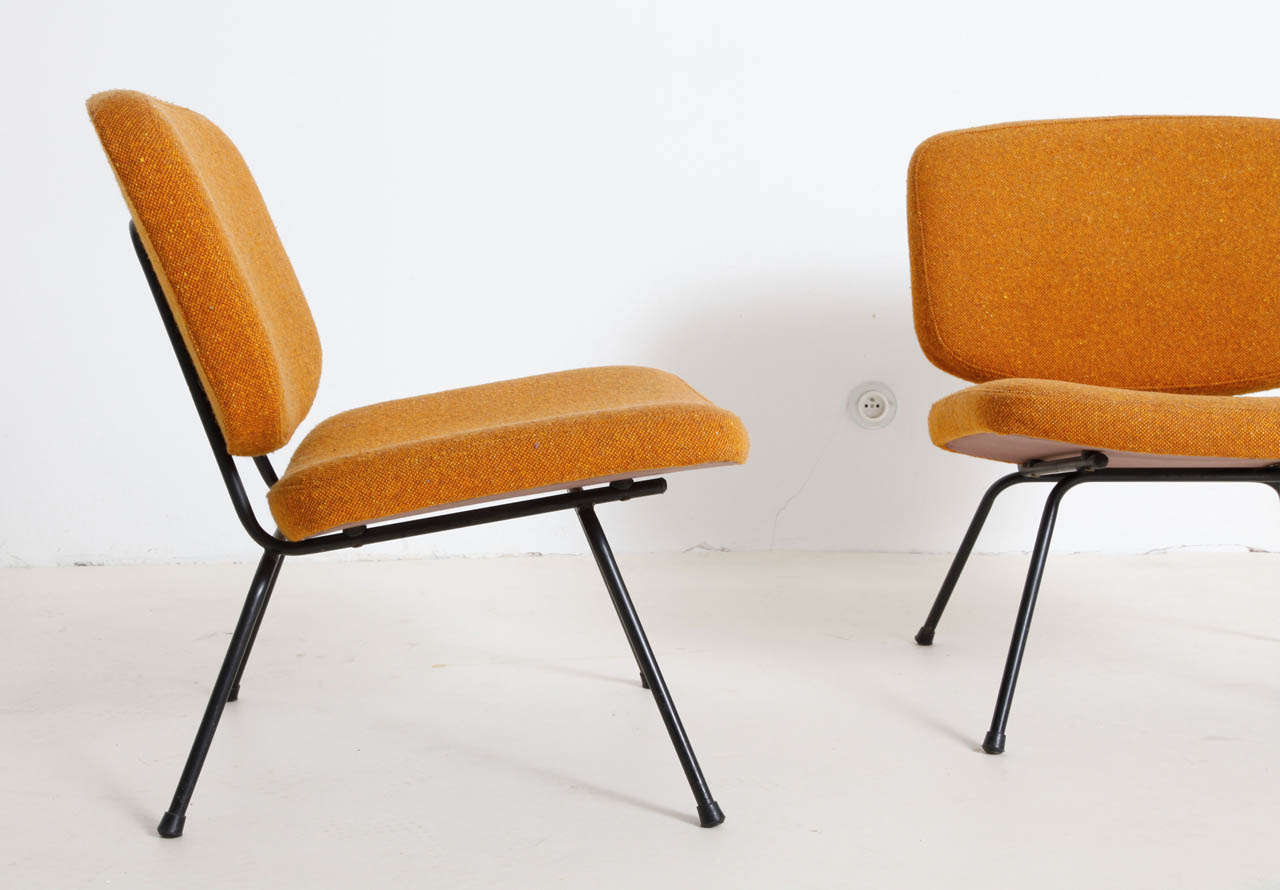 French Pair of Pierre Paulin Seats