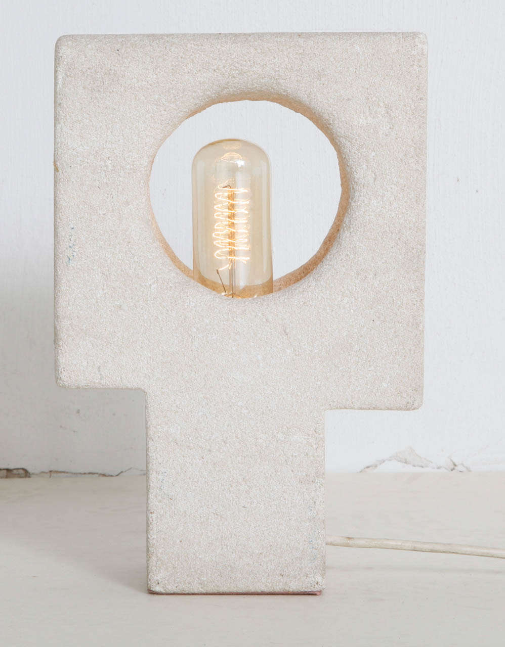 French Tornes Stone Lamp