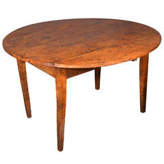 19th Century Burlwood Drop Leaf Table