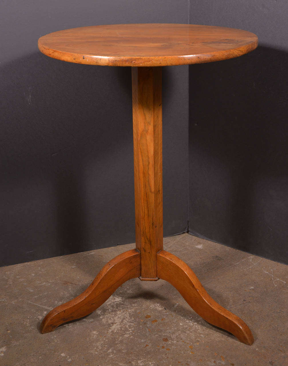 19th Century Walnut Tripod Table 2