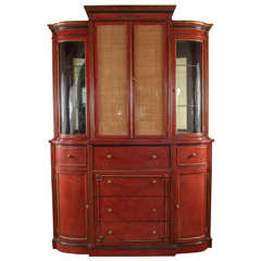 Magnificent Regency Breakfront Secretary 1