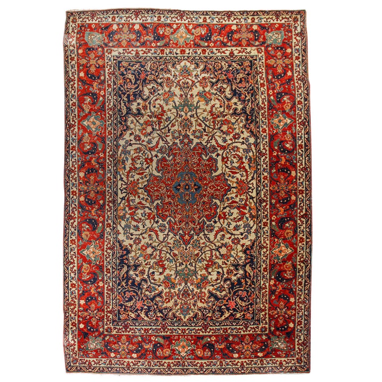 C 1910 Persian Kerman Carpet For Sale At 1stdibs