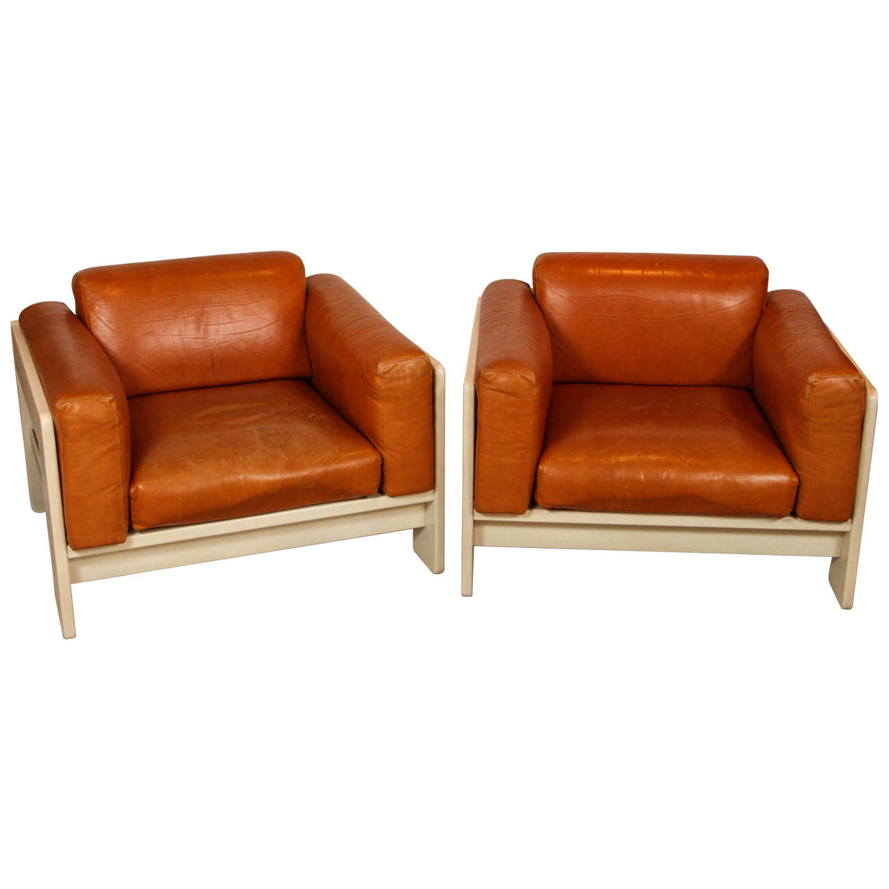 Bastiano Lounge Chairs by Tobia Scarpa