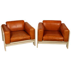 Bastiano Lounge Chairs by Tobia Scarpa