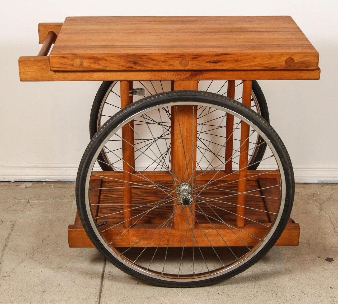 bicycle wheel cart