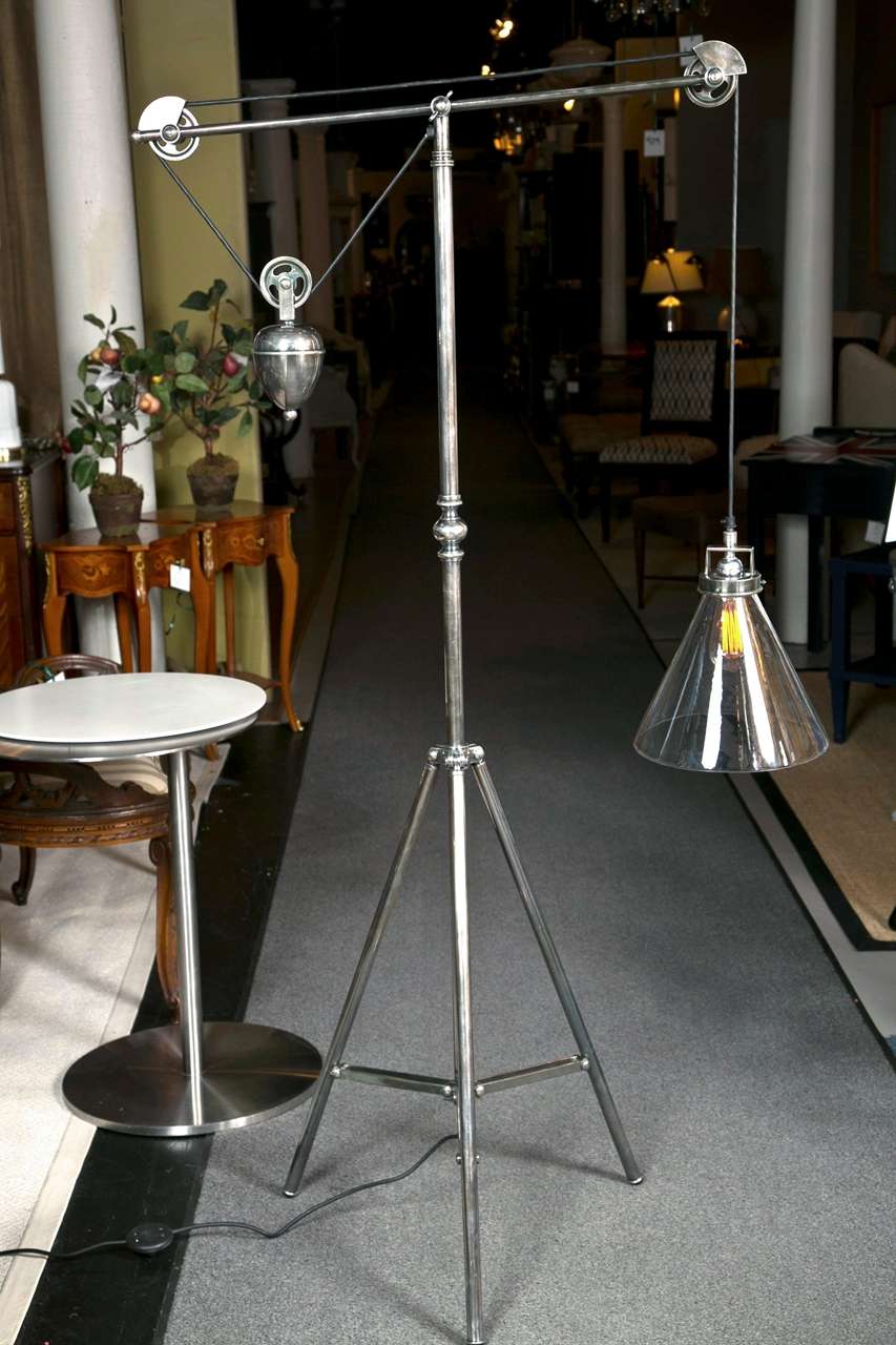 Art Deco Counterpoise Task French Drafting Lamp