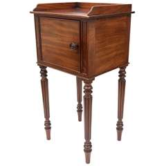 A good quality and most useful late Regency period mahogany Bedside Cupboard