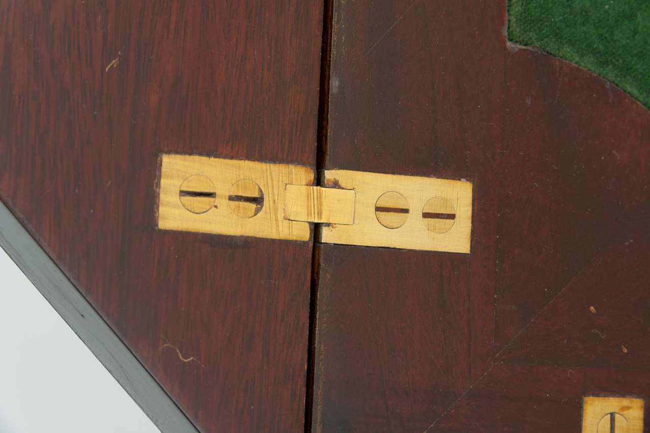 antique folding card tables