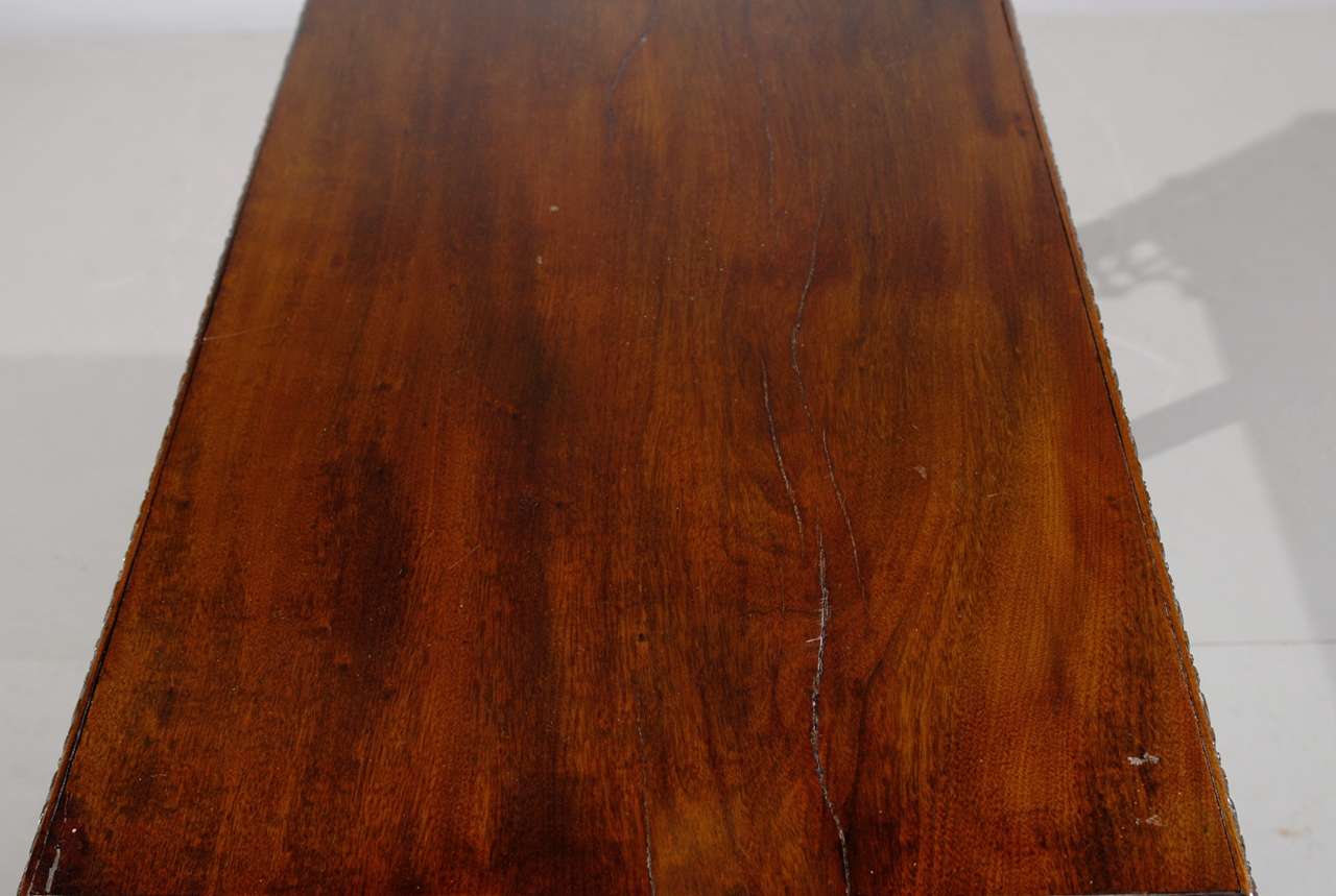 19th Century English Chinese Chippendale Style Tea Table 4