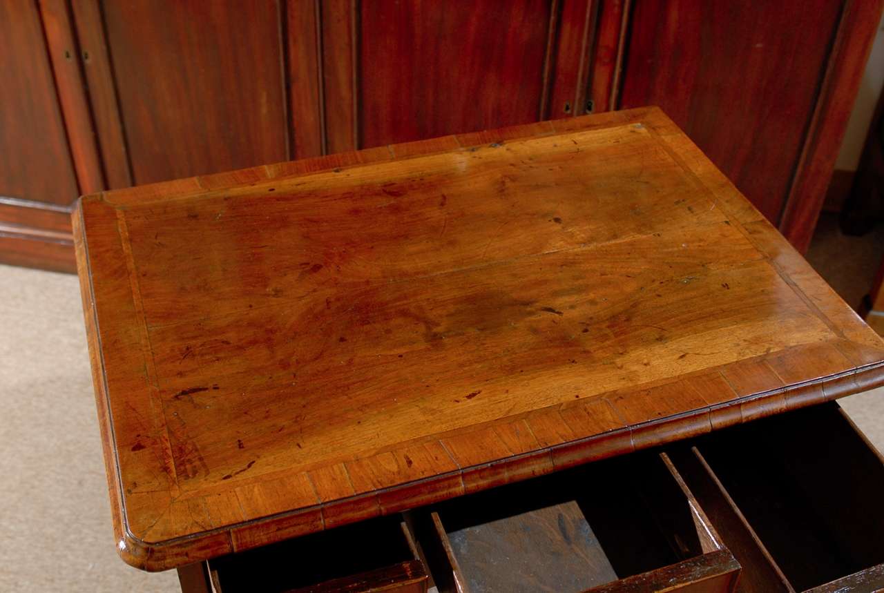 18th Century English Walnut Lowboy 2