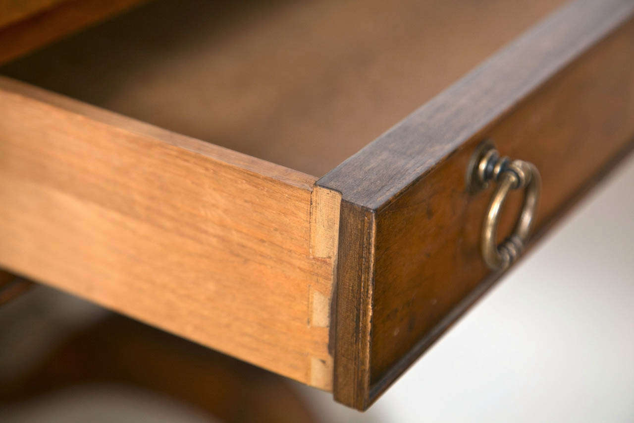 Baker Regency Style Leather Top Desk 1