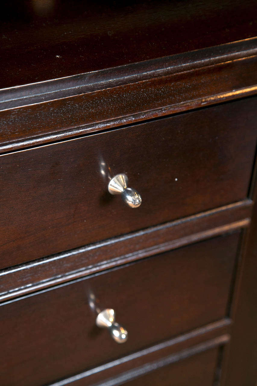 Java Mahogany Contemporary 3-Drawer by Barbara Barry In Good Condition In Stamford, CT