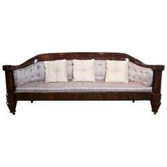 Classical Period Mahogany Sofa