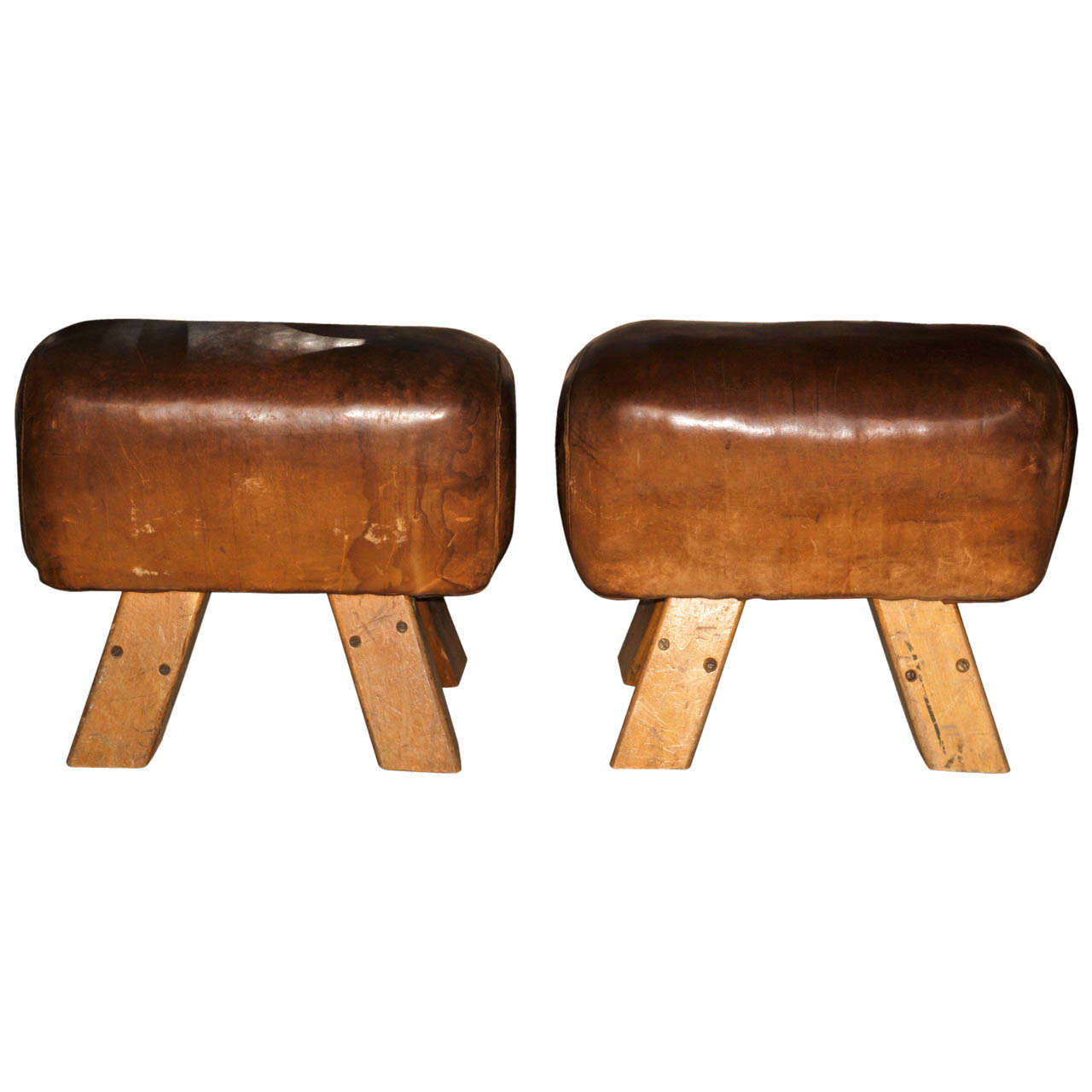 Pair of 1970-1980's Stools For Sale