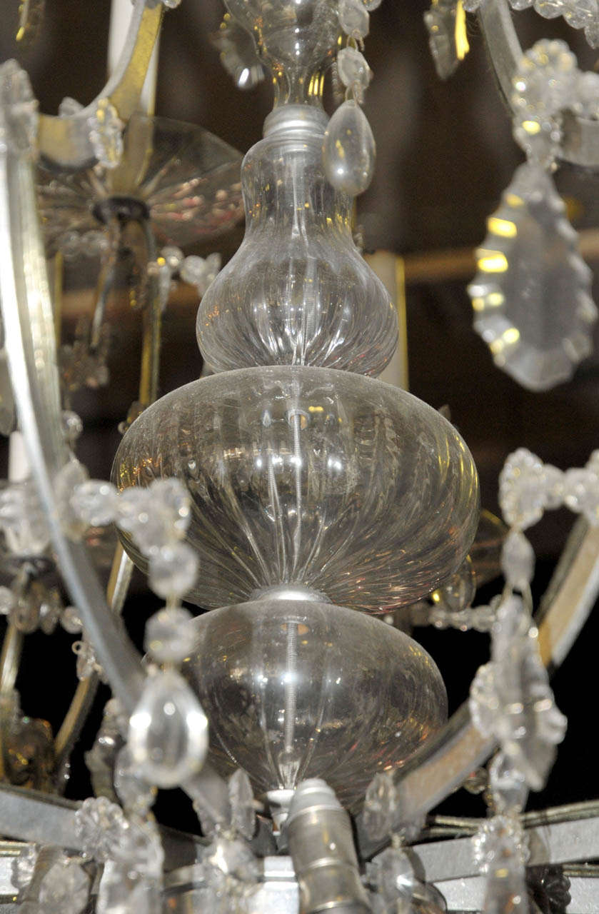 Pair of 1960's Chandeliers For Sale 2