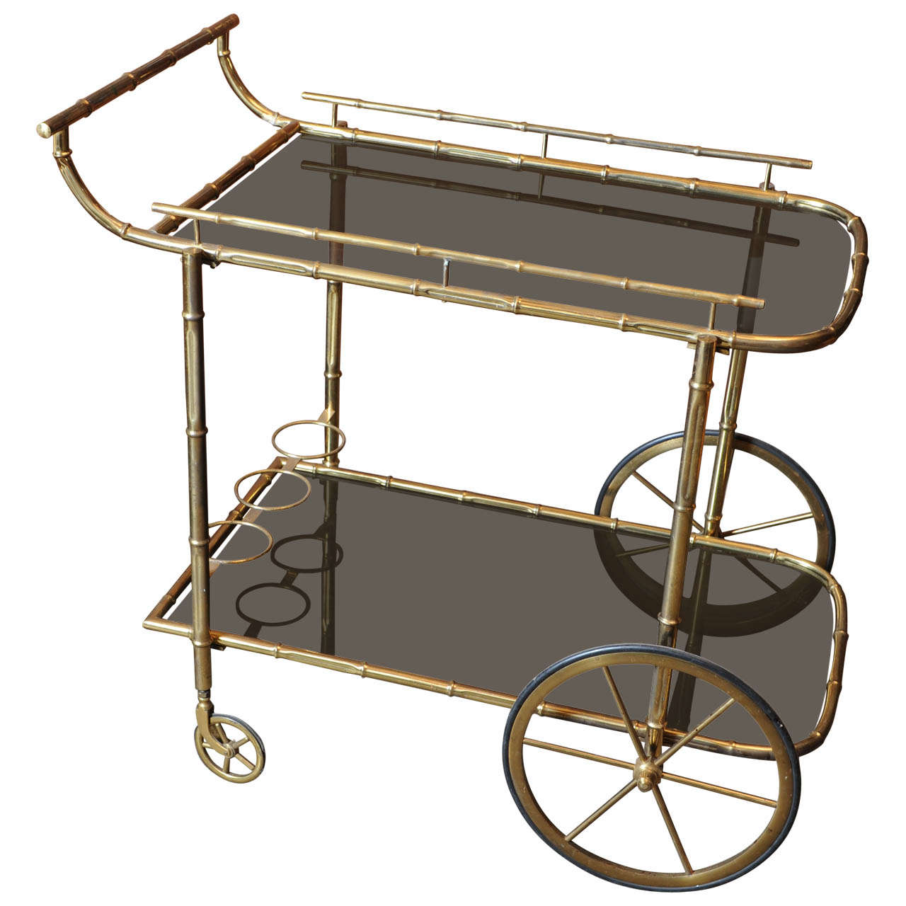 Tea or Drinks Trolley Bar Cart Attributed to Jacques Adnet