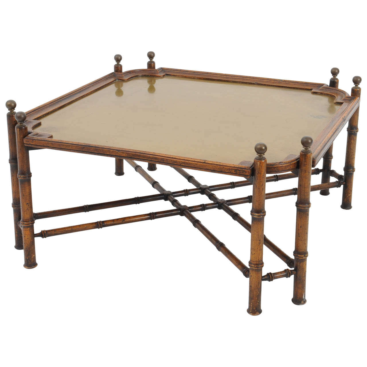 Hollywood Regency Style Coffee Table Made in Spain, Marked For Sale