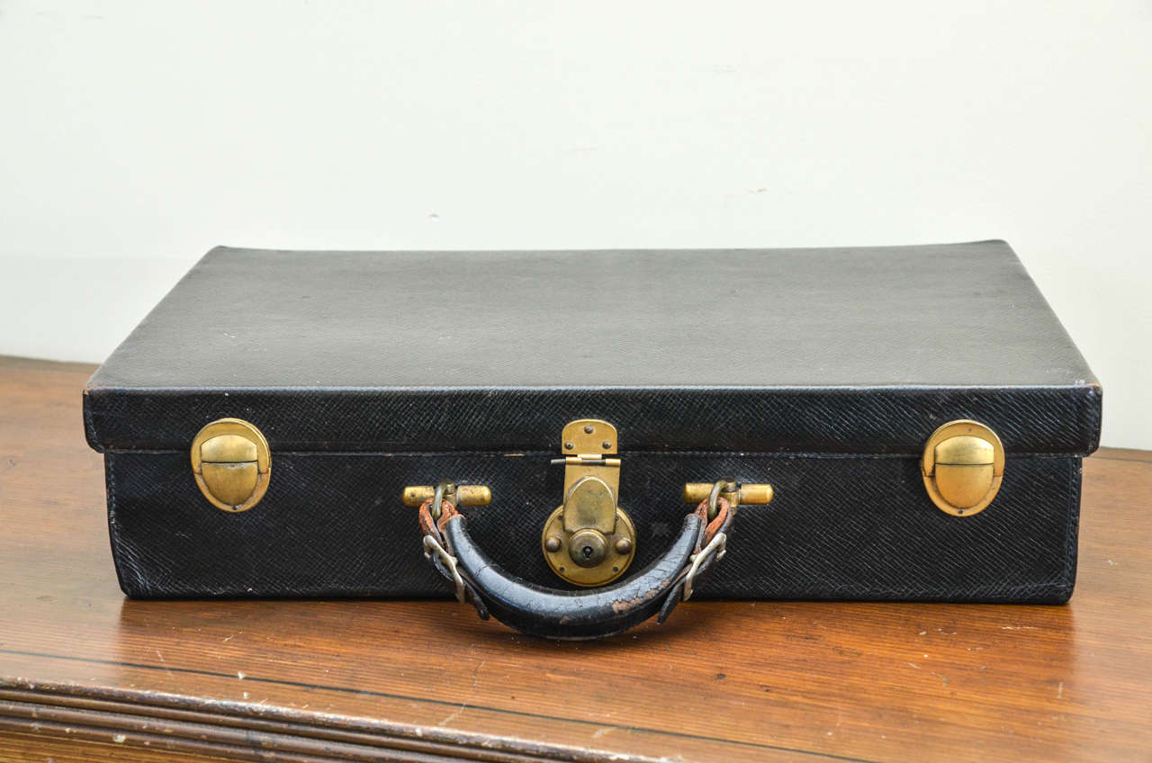 1920s French Men's Toiletry Brief Case