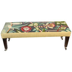 Custom Needlepoint Bench