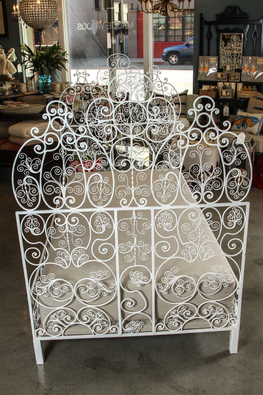 Vintage Iron Daybed at 1stdibs