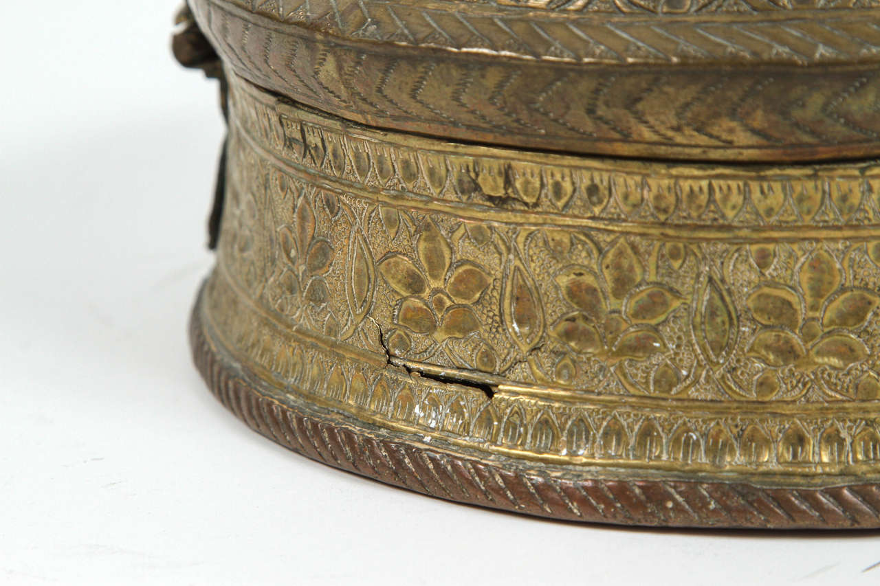 brass boxes with lids