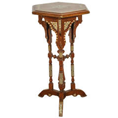 Moorish Hexagonal Side Table