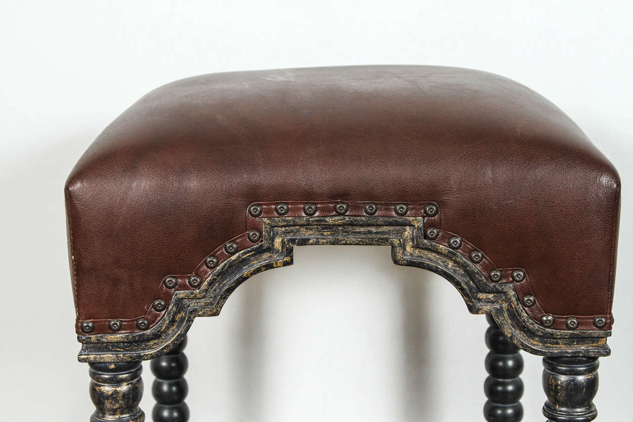 Spanish Style Bar Stools, Set of Three at 1stDibs spanish style