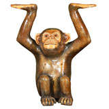 Sergio Bustamente Papier Mache Monkey