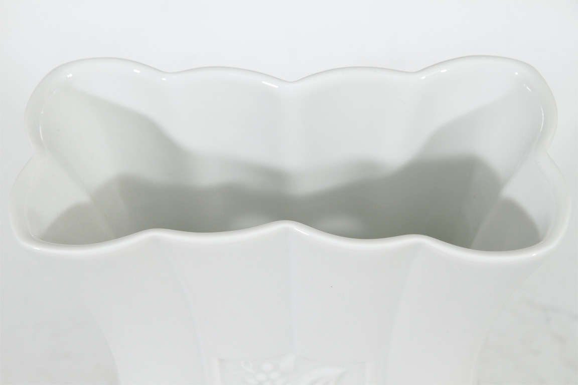Italian Vintage Porcelain Vase by Michael Graves for Alessi For Sale
