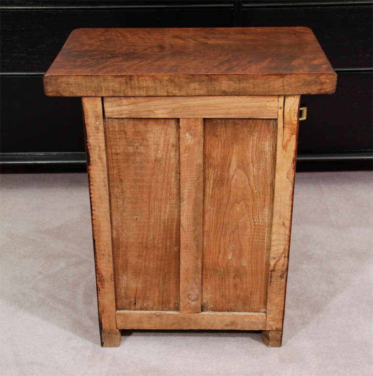 Antique French or French American Vernacular Carved Nightstands For Sale 2