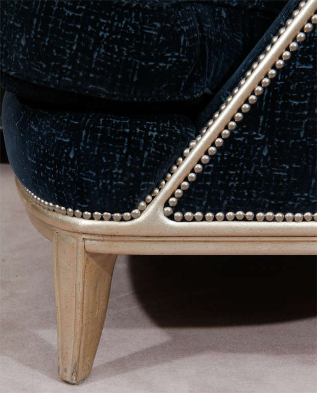 Pair of Art Deco Style Tub Chairs; After Chairs on the Normandy 1