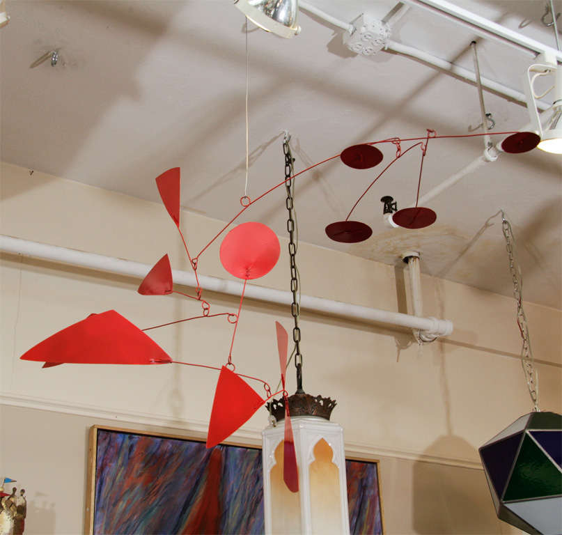 Modern Hanging Mobile in the Manner of Alexander Calder