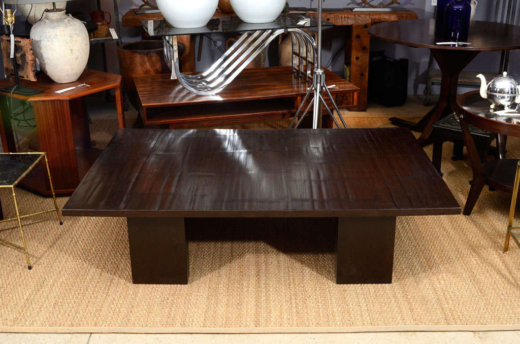 Contemporary coffee table