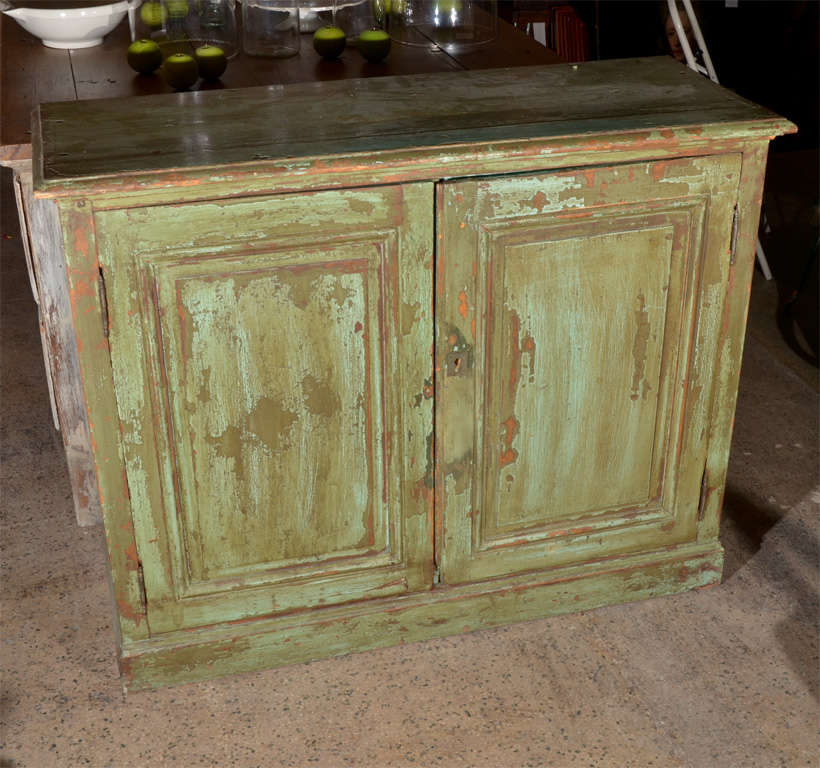 Painted French Cabinet