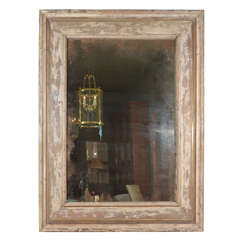 Large Painted Spanish Mirror