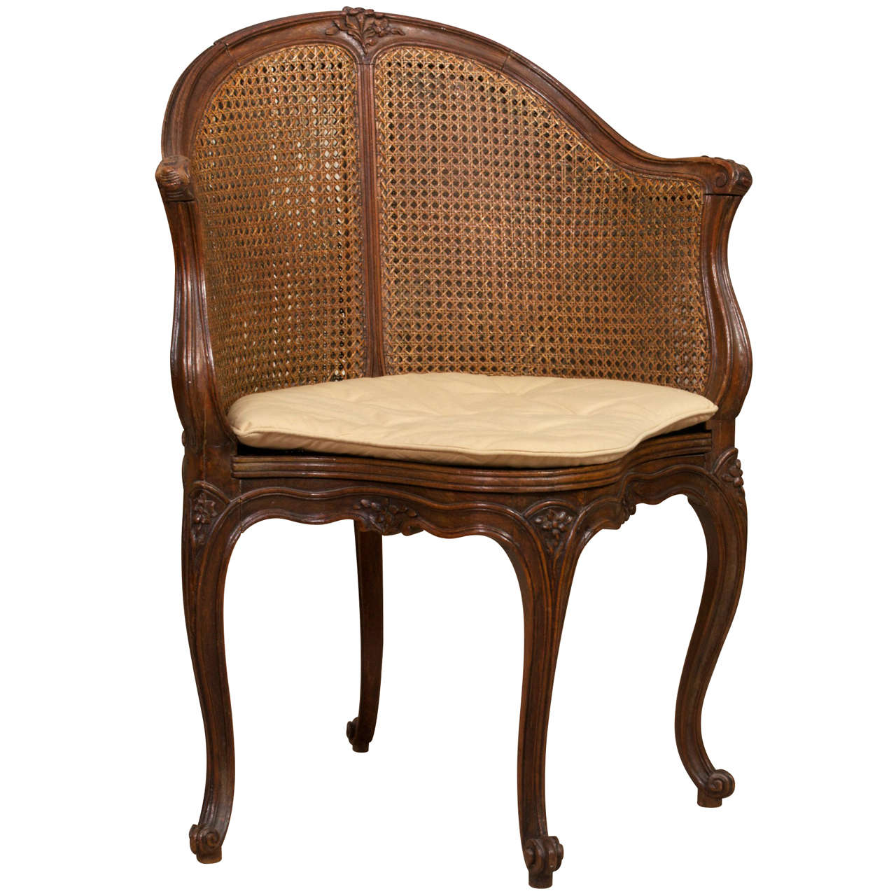 French Corner Chair at 1stdibs