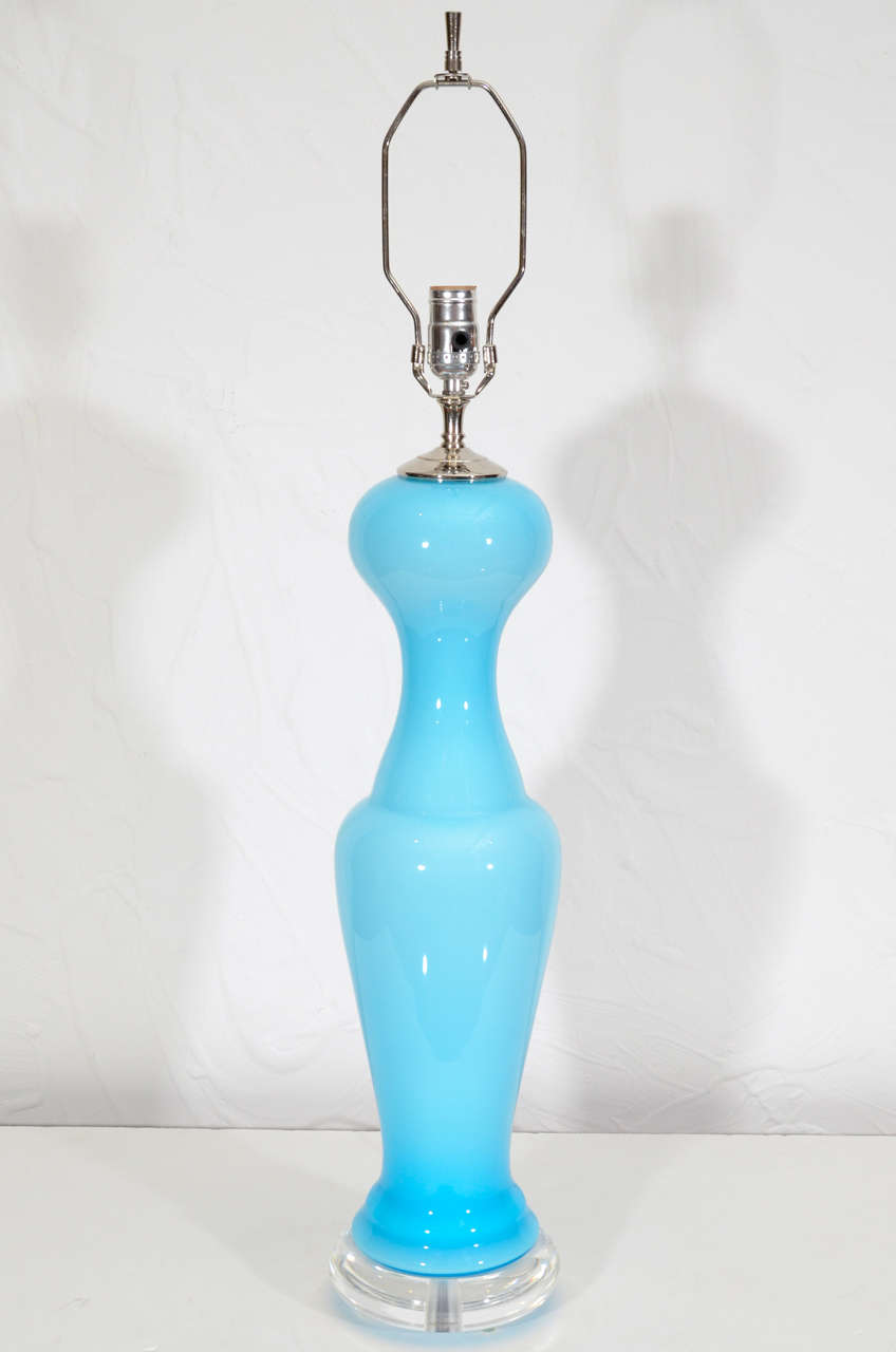 Vintage Murano Glass Lamps