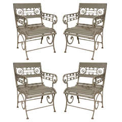 19th Century French Style Garden Chairs