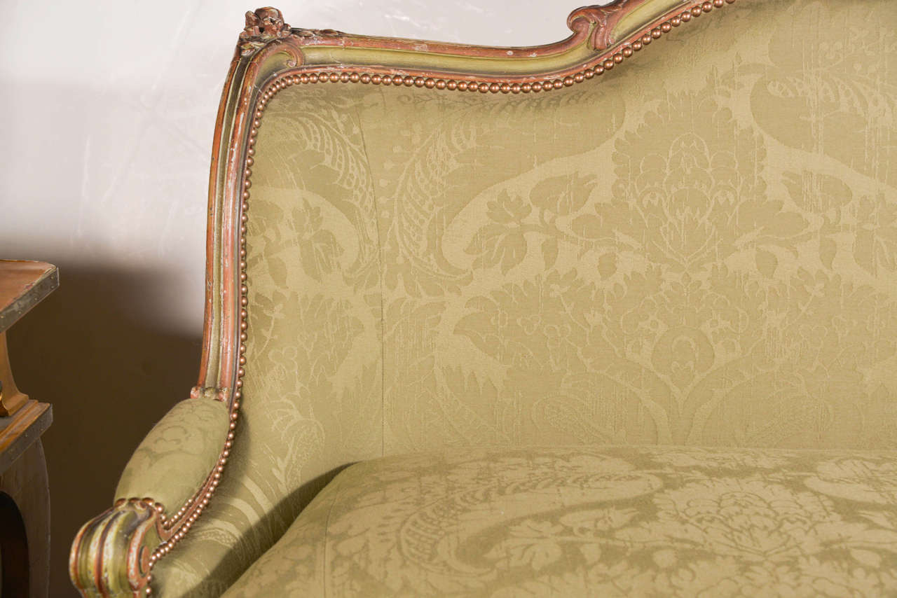 Louis XV Style Settee In Good Condition In Dallas, TX