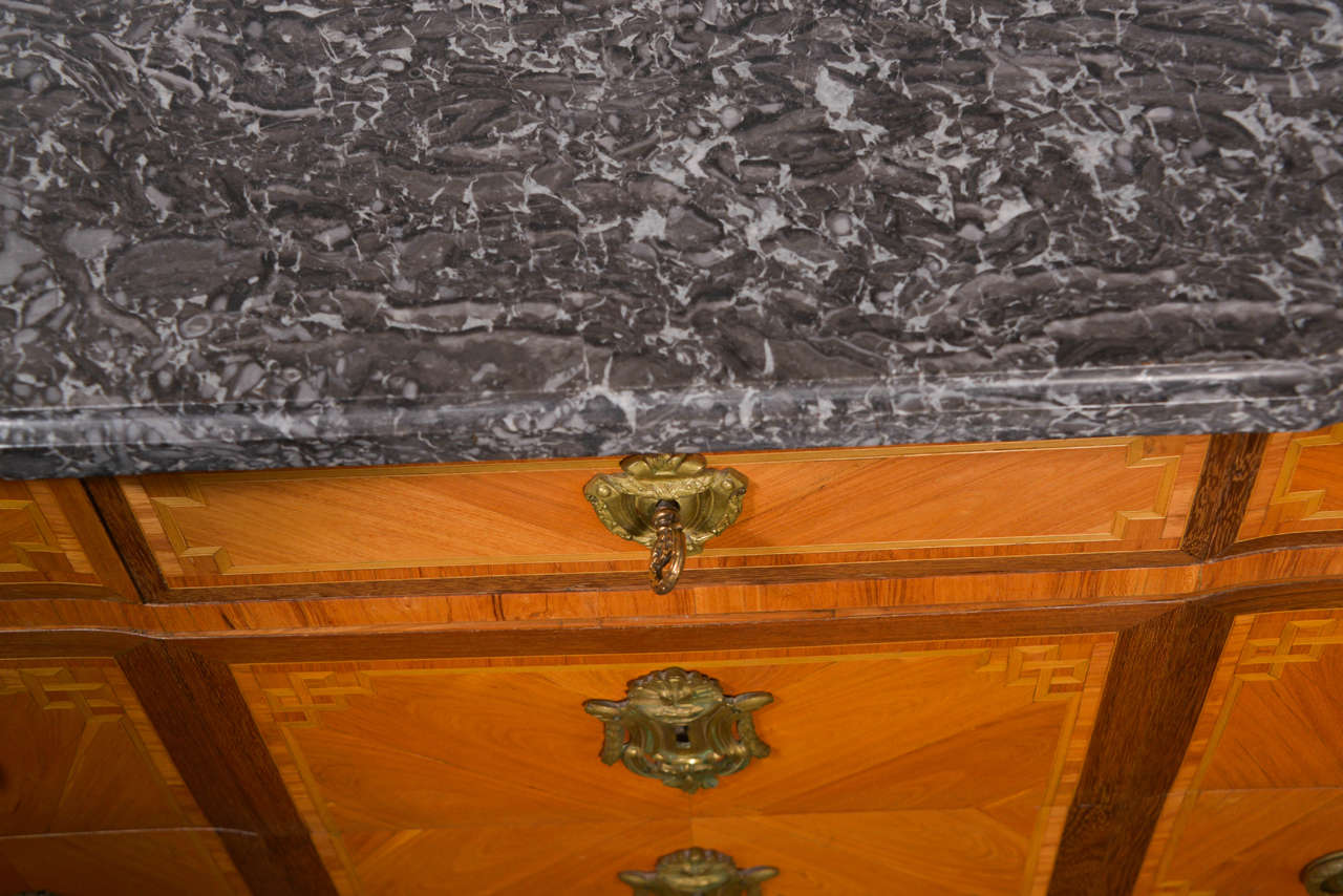 Transitional Louis XV-XVI Period Commode For Sale 1