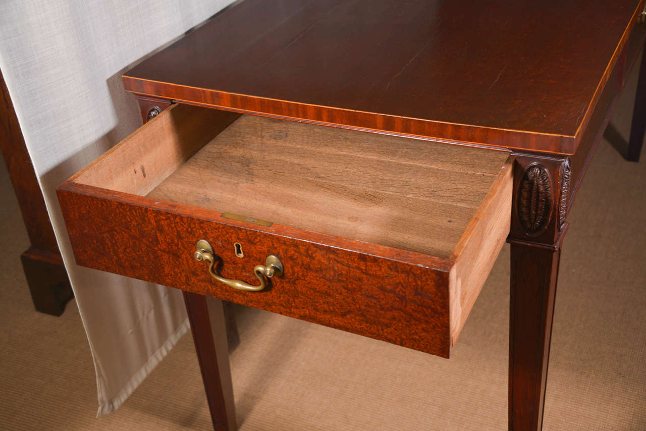19th Century 19th c. English Table Desk. For Sale