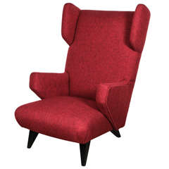 Rare Wing Chair by Jens Risom