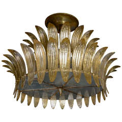 End Century Chandelier from Murano