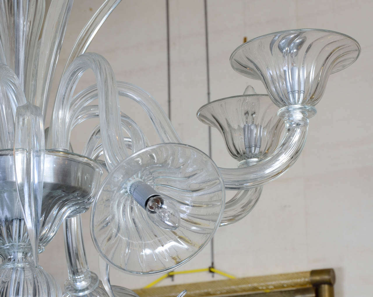 1980's Murano Big Chandelier by Veronese In Good Condition For Sale In Saint-Ouen, FR