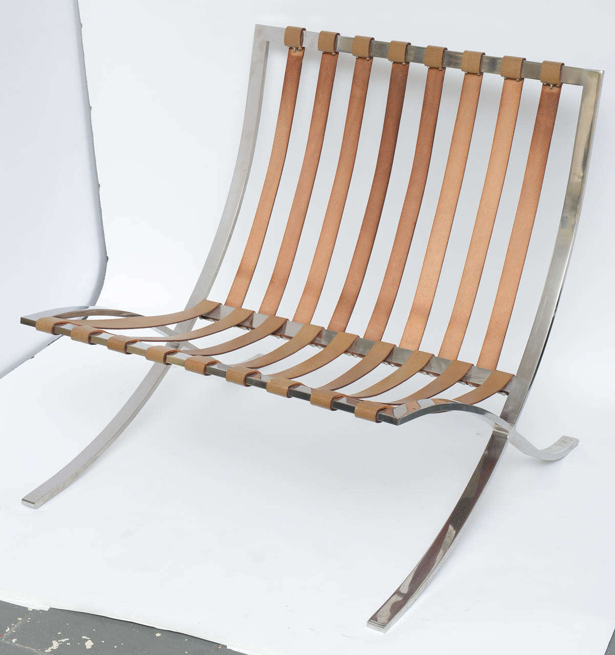 Unrestored Ludwig Mies Van Der Rohe Chairs by Knoll 2