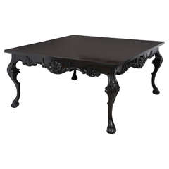 Large Square Lacquered Table