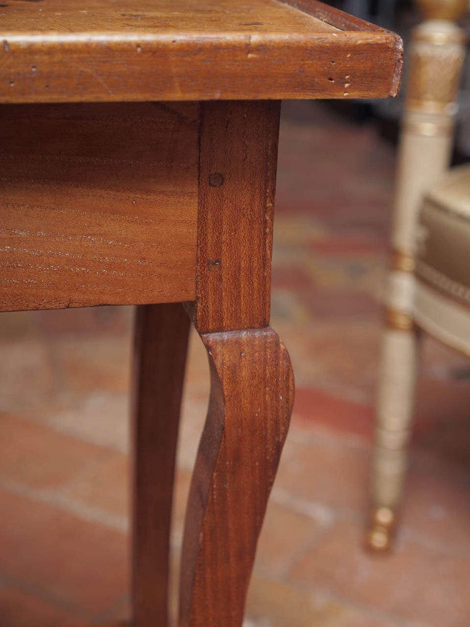 19th Century French Walnut Side Table 3