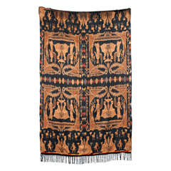 Antique Ikat Tapestry